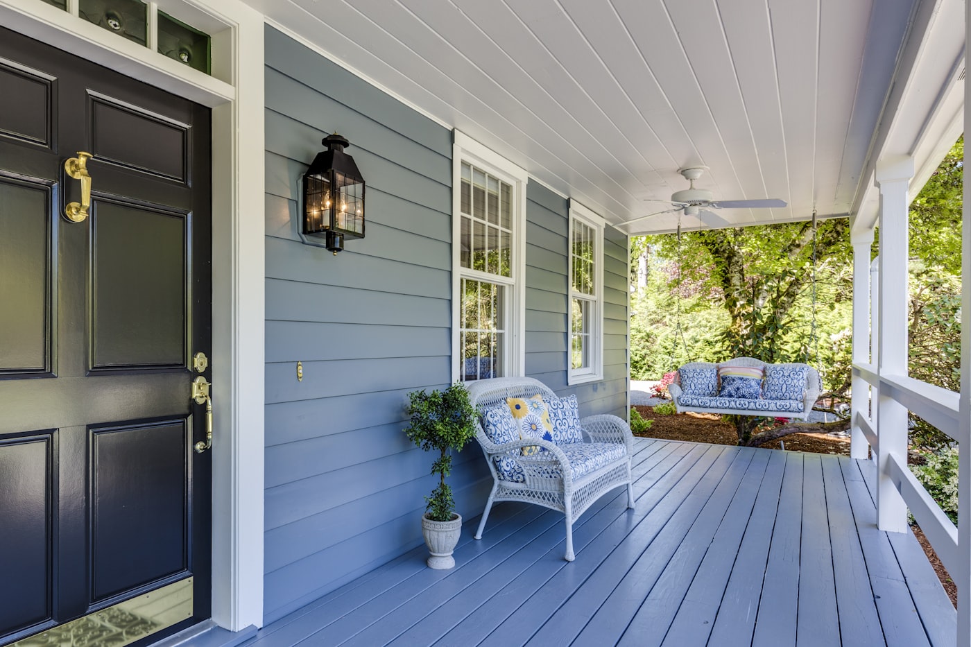 A West Michigan front porch